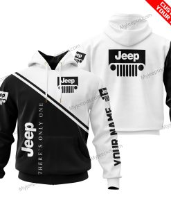 There's Only One Jeep - White | Custom Name