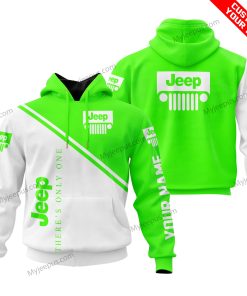 There's Only One Jeep - Green - V1 | Custom Name