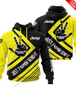 The Wave Jeep - Just Fkcn Send It - Custom Name - Yellow