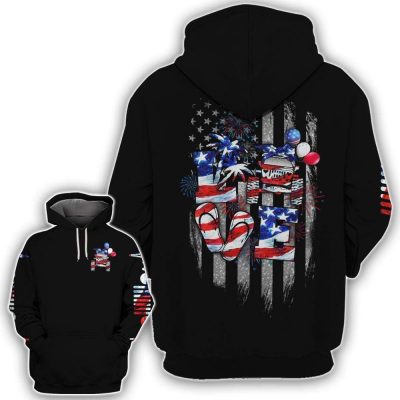Jeep Independence Day Love Heartbeat Hoodie – Legging 3d