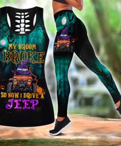 Jeep Girl Halloween Combo Tank Top + Legging AM25082103