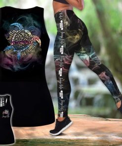 Jeep Beach And Turtle Hollow Tank Top And Legging 3D Print #290421V