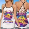 Saltwater And Jeeps Cross Tank Top – Legging 3d