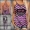 Jeep Don’t Care Cross Tank Top – Legging 3d