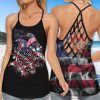 Jeep Turle 4th Of July Salty Lil’ Beach Cross Tank Top – Legging 3d