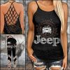 Jeep Brown Compass Cross Tank Top – Legging 3d