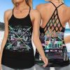 Jeep Love Hologram Arrows Cross Tank Top – Legging 3d