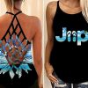 Jeep And Flip Flop Cross Tank Top – Legging 3d #180521l