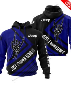 The Wave Jeep - Just Fkcn Send It - Custom Name - Navy V2