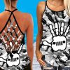 Jeep Wave Hand Camo Cross Tank Top – Legging 3d