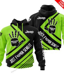 The Wave Jeep - Just Fkcn Send It - Custom Name - Green 1 V1