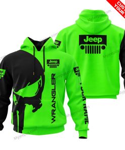Premium Personalized Custom Name Wrangler Jeep – Green V1