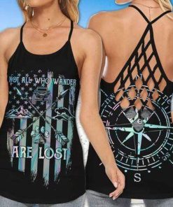 Jeep Wander Compass Hologram Cross Tank Top – Legging 3d