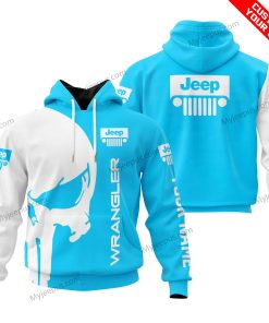 Premium Personalized Custom Name Wrangler Jeep – Sky Blue