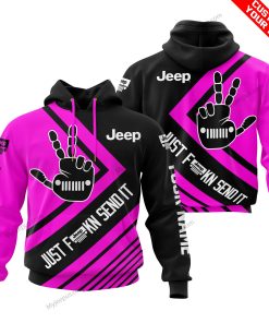 The Wave Jeep - Just Fkcn Send It - Custom Name - Pink