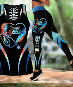Jeep Girl Combo Tank Top Legging TN VP26032102