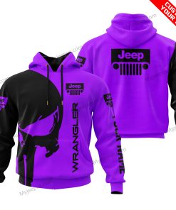 Premium Personalized Custom Name Wrangler Jeep – Purple V1