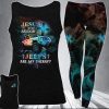 Jesus And Jeep Is My Therapy Tank Top And Legging 3D All Over Print