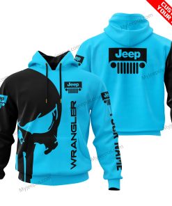 Premium Personalized Custom Name Wrangler Jeep – Sky Blue V1