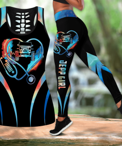 Nurse, Nursing Love Jeep Tank Top Or Legging 3D Gift For Mother Day #Kv