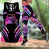 Colorful Jeep Girl Leggings + Hollow Tank Combo HAC160604S4