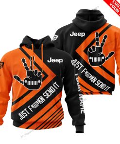 The Wave Jeep - Just Fkcn Send It - Custom Name - Orange