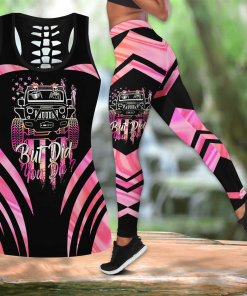Gift For Mother But Did You Die Jeep Girl Skull Hollow Tank Top – Legging 3D All Over Print