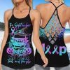 Jeep In September We Wear Teal And Purple Cross Tank Top – Legging 3d