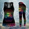 Jeep Mandala Rainbow Hollow Tank Top – Legging 3D