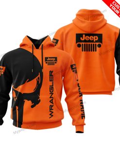Premium Personalized Custom Name Wrangler Jeep – Orange V1