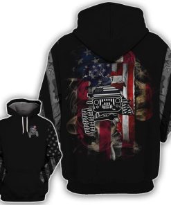 Jeep Brown Compass Hoodie – Legging 3d