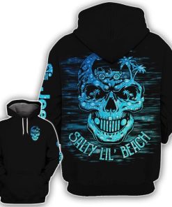 Jeep Skull Palm Tree Salty Lil’ Beach Hoodie – Legging 3d