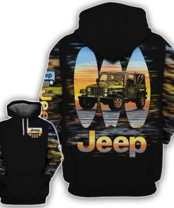 Jeep Surfing Board Hoodie – Legging 3d