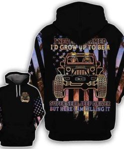 Super Sexy Jeep Driver Hoodie – Legging 3d