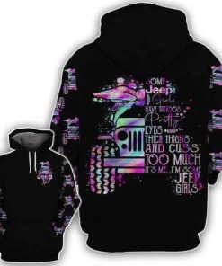 Some Jeep Girls Colorful Hoodie – Legging 3d