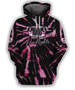 Save The Headlights Jeep Tie Dye Hoodie – Legging 3d