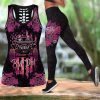 Gift For Mother But Did You Die Jeep Girl Pink Black Hollow Tank Top – Legging 3D