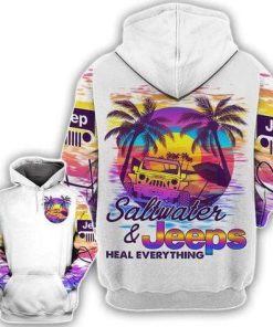 Saltwater And Jeeps Hoodie – Legging 3d