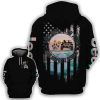 Jeeps Dogs 3 People Hoodie – Legging 3d