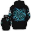 Jeep Turte Drop Water Blue Hoodie – Legging 3d