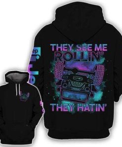 Jeep They See Me Rollin’ They Hatin’ Hoodie – Legging 3d