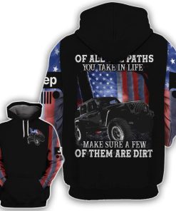 Jeep Of All The Paths You Take Hoodie – Legging 3d