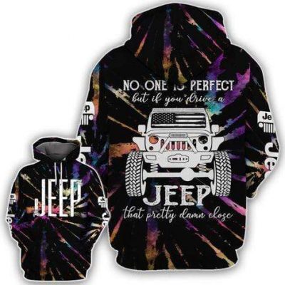 Jeep No One Is Perfect Tie Dye Hoodie – Legging 3d
