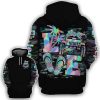 Jeep Mermaid Love Hologram Hoodie – Legging 3d