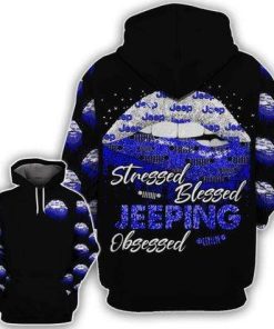 Jeep Jeeping Obsessed Lips Hoodie – Legging 3d