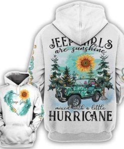 Jeep Girls Are Sunshine Forest Hoodie – Legging 3d