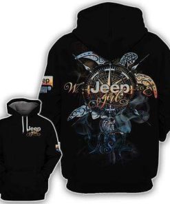 Jeep Girl Turtle Compass Hoodie – Legging 3d