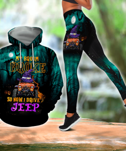 Jeep Girl Halloween Combo Hoodie + Legging Am25082103