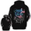 In God We Trust Jeep Cross Hoodie – Legging 3d