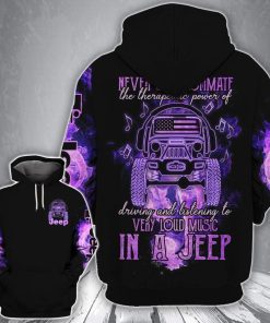 Driving And Listening To Very Loud Music In A Jeep Hoodie – Legging 3d